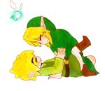  2boys blonde_hair child link multiple_boys navi ocarina_of_time pointy_ears tel_xxx the_legend_of_zelda the_legend_of_zelda:_ocarina_of_time toon_link yaoi 