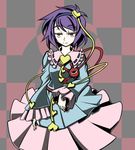  heart komeiji_satori purple_hair short_hair solo touhou wabi_(wbsk) 