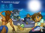  anthro beach canine female fox juice male mammal marsupial opossum original_character sea seaside summer sun water what wolf 