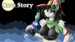 breasts cave_story female gun hat knifeh quote_(cave_story) ranged_weapon smoke sue_sakamoto video_games weapon widescreen 