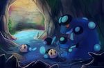  cavern group haychel nintendo pok&#233;mon pok&eacute;mon seismitoad size_difference tympole video_games water 