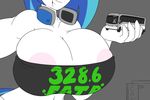  areola big_breasts breasts bus clothing dj_acid female friendship_is_magic headphones huge_breasts macro my_little_pony size_difference vinyl_scratch_(mlp) 