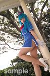  cosplay legs miniskirt photo stewardess tenjouin_katsura thighs 