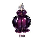  bottle disney jewelry necklace no_humans perfume shell tamagotaberu tentacle the_little_mermaid ursula 