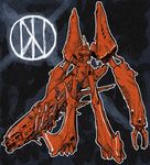  densetsu_kyojin_ideon ideon kobayashi_makoto organic redesign 