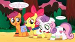  apple_bloom_(mlp) bags bow comic computer cutie_mark_crusaders_(mlp) equine female feral friendship_is_magic horn horse jananimations lift mammal my_little_pony pegasus poison_joke pony scootaloo_(mlp) sweetie_belle_(mlp) tumblr unicorn wings young 