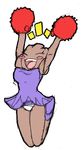  cheerleader crossgender eyes_closed female hitmonchan nintendo pok&#233;mon pok&eacute;mon pom_poms unknown_artist video_games 