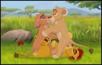  animal_genitalia balls cub disney erection felid female feral feral_on_feral fur group group_sex hi_res kaion kion lion male male/female mammal orgy pantherine penetration penis pussy sex the_lion_guard the_lion_king tiifu young zuri_(tlg) 