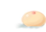  breasts disembodied_breast goma_(gomasamune) nipples no_humans oppai_ball original simple_background trembling white_background 