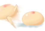  disembodied_breast goma_(gomasamune) nipples no_humans oppai_ball original running simple_background white_background 
