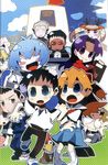  aida_kensuke akagi_ritsuko animal ayanami_rei bird chibi fuyutsuki_kouzou glasses hamamoto_ryuusuke horaki_hikari ikari_gendou ikari_shinji jet_alone katsuragi_misato neon_genesis_evangelion official_art penguin penpen personification petit_eva:_evangelion@school soryu_asuka_langley suzuhara_touji 