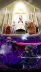  5boys absurdres blonde_hair cape dark_skin darunia fairy ganondorf gerudo hat highres impa lens_flare lif link master_sword multiple_boys multiple_girls nabooru navi pauldrons princess_ruto princess_zelda rauru red_hair revision saria shield sword the_legend_of_zelda the_legend_of_zelda:_ocarina_of_time triforce weapon 