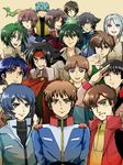  after_war_gundam_x amuro_ray bad_id bad_pixiv_id banagher_links book buttons collar domon_kasshu epaulettes flit_asuno g_gundam garrod_ran gundam gundam_0083 gundam_08th_ms_team gundam_age gundam_f91 gundam_seed gundam_seed_destiny gundam_unicorn gundam_wing gundam_zz hair_between_eyes haro heero_yuy judau_ashta kamille_bidan kira_yamato kou_uraki long_sleeves looking_at_viewer loran_cehack military military_uniform mobile_suit_gundam multiple_boys muun_(kodathunder) open_book pocket seabook_arno setsuna_f_seiei shinn_asuka shiro_amada simple_background smile sweater turn_a_gundam uniform uso_ewin victory_gundam zeta_gundam 