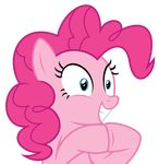  alpha_channel apng blue_eyes equine female feral friendship_is_magic hair horse mammal masemj my_little_pony pink_hair pinkie_pie_(mlp) pony smile solo 