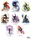  changeling discord_(mlp) draconequus equine friendship_is_magic horn horse king_sombra_(mlp) mammal my_little_pony nightmare_moon_(mlp) pony princess_cadance_(mlp) princess_celestia_(mlp) princess_luna_(mlp) queen_chrysalis_(mlp) silhouette starswirl_the_bearded_(mlp) twilight_sparkle_(mlp) unicorn welovefine winged_unicorn wings ziom05 