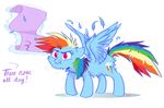  alpha_channel blue_fur cutie_mark dialog english_text equine feather female feral fluffy friendship_is_magic fur graystripe64 hair hi_res horse long_hair mammal multi-colored_hair my_little_pony norang94 pegasus plain_background pony purple_eyes rainbow_dash_(mlp) rainbow_hair rainbow_tail solo text transparent_background wings 