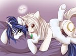  cum cum_in_pussy cum_inside equine female feral feral_on_feral fur green_eyes hair horn keihound licking male mammal my_little_pony original_character penetration penis pussy sloppy_sideways straight tongue unicorn vaginal vaginal_penetration white_fur white_hair 