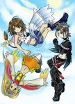  final_fantasy final_fantasy_x final_fantasy_x-2 kingdom_hearts paine rikku yuna 