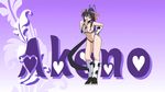 1girl animated animated_gif black_hair breasts dancing high_school_dxd himejima_akeno large_breasts long_hair purple_eyes reverse_animation reversed smile solo 
