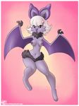  anthro bat black_eyes black_fur breasts claws female fur hair hindpaw lips looking_at_viewer mammal navel nintendo nipples noibat nude paws pok&#233;mon pok&#233;morph pok&eacute;mon pok&eacute;morph purple_lips purple_nipples purple_skin rapps short_hair solo standing thighs video_games white_hair wide_hips wings 