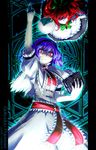  alice_margatroid alternate_hair_color blue_hair book bow capelet hair_bow hairband magic_circle oso_(toolate) polearm puppet_strings red_eyes red_hair shanghai_doll spear touhou weapon 