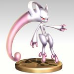  mega_mewtwo_y mega_pokemon mewtwo nintendo no_humans pokemon super_smash_bros. trophy 