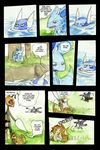  beedrill comic cute female grass insect magnemite male nidorina nintendo open_mouth pok&#233;mon pok&eacute;mon qlock red_eyes sandshrew text video_games wartortle water webcomic 