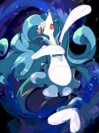  1other ambiguous_gender creatures_(company) game_freak gen_7_pokemon nintendo no_humans pokemon primarina shitonagasu02 solo 