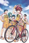  akaboshi_natsumi bad_id bad_pixiv_id bicycle black_hair blue_eyes blue_hair brown_hair fingerless_gloves glasses gloves green_hair grin ground_vehicle hands_on_hips imaizumi_shunsuke kinjou_shingo long_hair makishima_yuusuke multiple_boys naruko_shoukichi onoda_sakamichi open_mouth red_eyes red_hair short_hair smile tadokoro_jin teeth yowamushi_pedal 