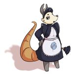  clothing demidas female maid maid_uniform mammal marsupial opossum poppy_o_possum poppy_opossum poppy_opossum_(character) solo 