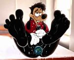  anal anal_insertion anal_penetration anthro balls canine cum cum_on_self disney dog foot_focus hindpaw insertion male mammal masturbation max_goof paws penetration penis rand sex_toy solo vibrator 