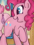  anatomically_correct_pussy animal_genitalia anus blue_eyes butt clitoral_winking clitoris cutie_mark earth_pony equine equine_pussy female feral friendship_is_magic hair hi_res horse inside invalid_color mammal mirror my_little_pony pink_hair pinkie_pie_(mlp) pony presenting presenting_hindquarters pussy smile solo vaginal_winking 