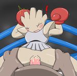  anthro blush boxing_gloves brown_body clothed clothing cum cum_in_pussy cum_inside duo eyes_closed female fighting_ring hitmonchan hitmonlee male nintendo open_mouth penetration penis pink_penis pok&#233;mon pok&eacute;mon pussy sex spread_legs spreading straight sweat type vaginal vaginal_penetration video_games 
