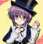  cosplay hat nagato_yuki rozen_maiden short_hair solo souseiseki souseiseki_(cosplay) suzumiya_haruhi_no_yuuutsu takumi_(rozen_garten) 