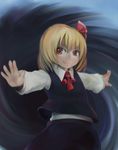  bad_id bad_pixiv_id darkness ichiba_youichi outstretched_arms rumia smile solo spread_arms touhou 