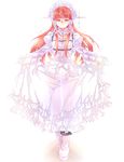 bow dress gothic_lolita kanzumesabako lolita_fashion long_hair persona persona_3 ribbon simple_background smile solo yoshino_chidori 