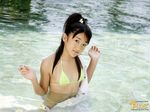  10 anna anna_oonishi_10_years asian asian_girl bikini black_hair green oonishi photo pin years 