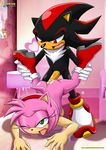  ass_up balls bbmbbf blush boots breasts cum duo erection female from_behind green_eyes hair headband hedgehog leg_grab male mammal mobius_unleashed open_mouth penetration penis pink_hair pussy red_eyes rodent sega sex shadow_the_hedgehog sonic_(series) standing straight tongue tongue_out vaginal vaginal_penetration 
