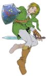  green_tunic highres hylian_shield link m_m_pb master_sword shield tagme the_legend_of_zelda 