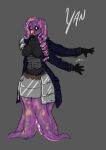 anthro cephalopod coleoid concept_art fan_character female hi_res marine mollusk natt333 octopodiform octopus solo