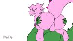 all_fours animated anthro ass_up balls big_butt butt butt_grab crocodilian duo embarrasment feet flipaclip genitals green_body hand_on_butt imminent_sex intraspecies looking_at_viewer male male/male on_top_of_belly pink_body reptile richardscarryfan scalie spikes spikes_(anatomy) squish submissive submissive_male thick_thighs wide_hips xylo_(richardscarryfan)