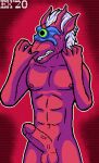 1_eye anthro extralife forced gargoyle genitals grimdark hi_res infestation male mind_control nipples nude parasite rape snuff