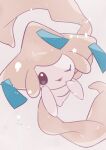  ;p absurdres commentary_request eyelid_pull grey_background highres jirachi looking_at_viewer no_humans one_eye_closed pokemon pokemon_(creature) shiramizore_(rate1026) smile solo star_(symbol) tongue tongue_out 