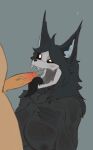 2024 absurd_res anthro big_breasts black_body black_fur black_hair blush bone breasts canid canine canis colored digital_drawing_(artwork) digital_media_(artwork) duo erection fellatio female fur genitals hair hi_res licking looking_at_another looking_at_partner male male/female male_penetrating malo mammal monster nipples nude open_mouth oral oral_penetration penetration penile penis penis_lick penis_on_tongue scp-1471 scp-1471-a scp_foundation sex simple_background skeleton skull skull_head teeth tongue tongue_out tourdeleanie tuft
