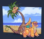 2024 alolan_exeggutor alolan_form anal anal_penetration beach blush bodily_fluids brown_body cloud cum cum_in_ass cum_inside day dragonite drooling duo erection eyes_closed fangs from_behind_position generation_1_pokemon generation_7_pokemon genital_fluids genitals glans half-closed_eyes heart_eyes heart_symbol hi_res humanoid_genitalia humanoid_penis looking_pleasured male male/male male_penetrated male_penetrating male_penetrating_male narrowed_eyes nintendo open_mouth open_smile orange_body outside penetration penile penile_penetration penis penis_in_ass pokemon pokemon_(species) precum regional_form_(pokemon) saliva sand sex sky smile spamcat teeth tongue tongue_out water wings