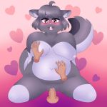  &lt;3 &lt;3_eyes big_breasts blush breast_grab breasts buckteeth chinchilla chocolatechippi daisy_(disambiguation) disembodied_hand disembodied_penis duo female fur grey_fur grey_hair hair hand_on_breast looking_at_viewer male male_penetrating mammal nipples open_mouth penetration penis red_eyes rodent short_hair solo_focus teeth vaginal vaginal_penetration white_fur 