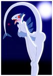  anthro bent_over big_breasts blush breasts dragon female legendary_pok&#233;mon legendary_pok&eacute;mon lugia moon night nintendo nipples nude open_mouth outside plain_background pok&#233;mon pok&eacute;mon r-mk red_eyes saliva sky solo standing stars tall tongue tongue_out video_games wings 