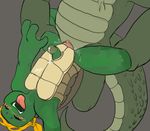  anal anal_penetration anthro blush cum duo gay leatherhead male michelangelo_(tmnt) penetration penis reptile scalie teenage_mutant_ninja_turtles turtle undeml 