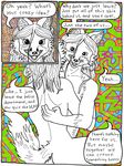  comic female fox high male mammal psychedelic red_fox sex straight triadfox 