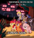  bald cutie_mark_crusaders_(mlp) derpy_hooves_(mlp) doctor_whooves_(mlp) equine female feral friendship_is_magic hat haunted_house horn horse jananimations mammal my_little_pony original_character pegasus poison_joke pony scared scarf scootaloo_(mlp) sweetie_belle_(mlp) tentacles tumblr unicorn wings young 